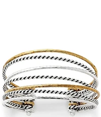 James Avery Multi-Layered Cuff Bracelet