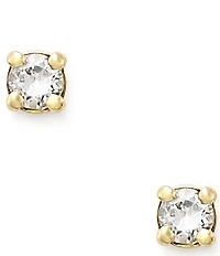 James Avery Petite Birthstone 14K Gold Ear Posts with Lab-Created Sapphires Earrings