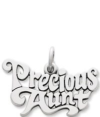 James Avery Precious Aunt Charm