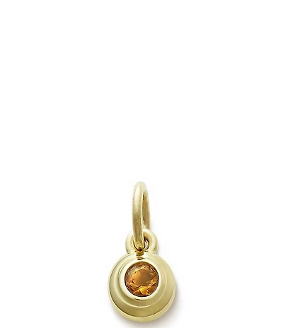 James Avery 14K Remembrance with Citrine Charm
