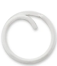 James Avery Round Swirl Key Ring