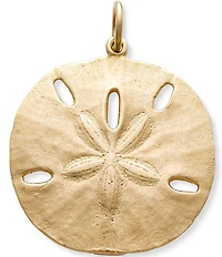 James Avery 14K Gold Sand Dollar Pendant