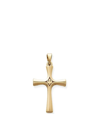 James Avery 14K Gold Serenity Cross Charm