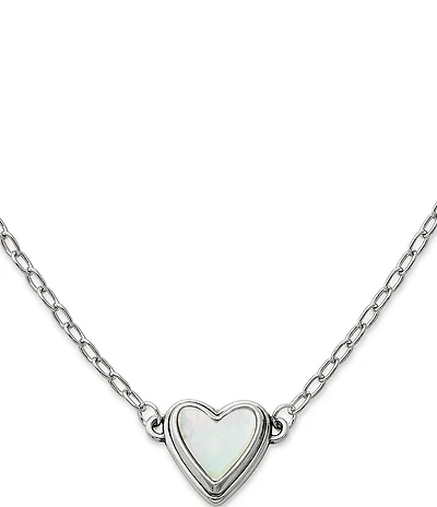 James Avery Sweetheart Mother of Pearl Necklace