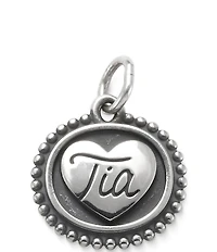 James Avery Tia Embellished Heart Charm