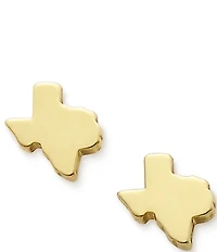 James Avery Tiny Texas 14K Gold Stud Earrings