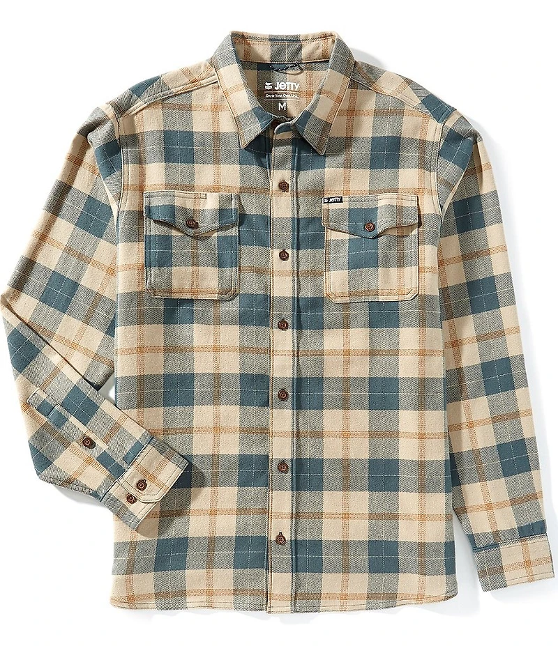 JETTY Breaker Flannel Long Sleeve Woven Shirt