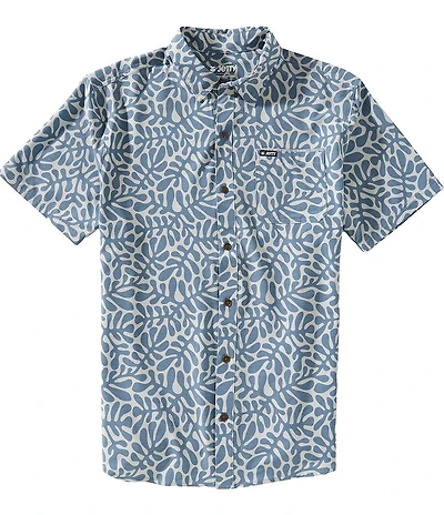 JETTY Garwood Printed Short Sleeve Woven Shirt