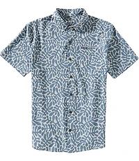 JETTY Garwood Printed Short Sleeve Woven Shirt