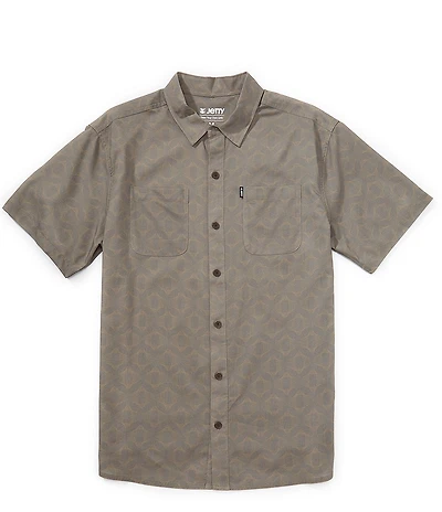 JETTY Seabrite Open Short Sleeve Woven Shirt