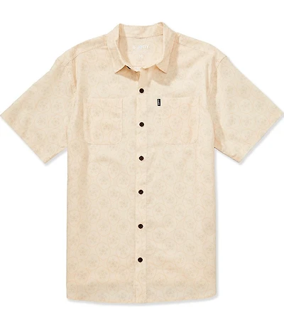 JETTY Seabrite Overflow Short Sleeve Woven Shirt