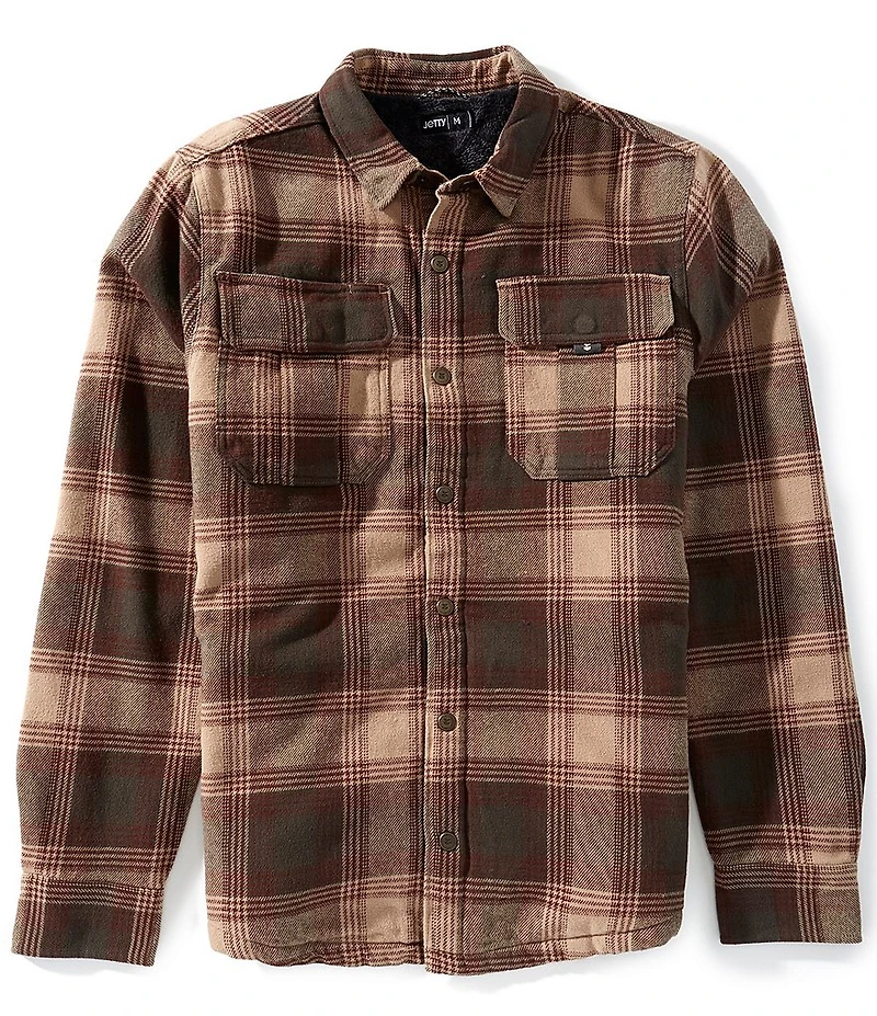 JETTY Sherpa Flannel Jacket