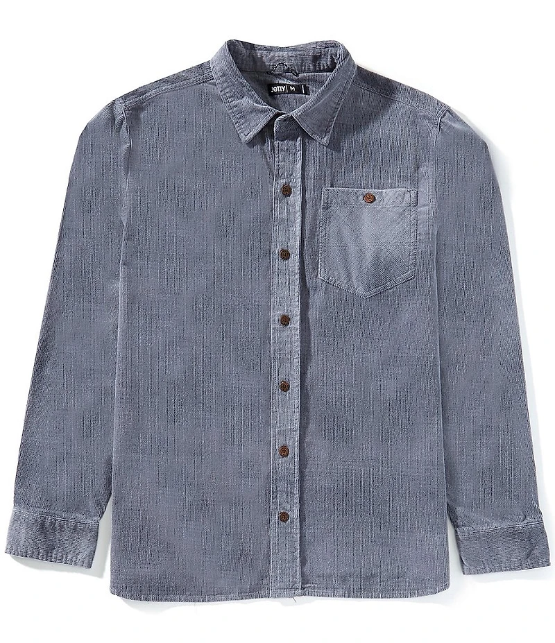 JETTY Shoals Corduroy Long Sleeve Woven Shirt