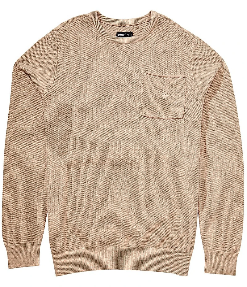 JETTY Solid Knit Brine Sweater