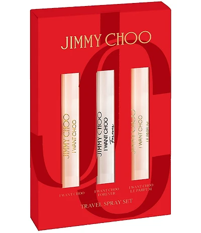 Jimmy Choo I Want Choo Travel Spray Trio Gift Set