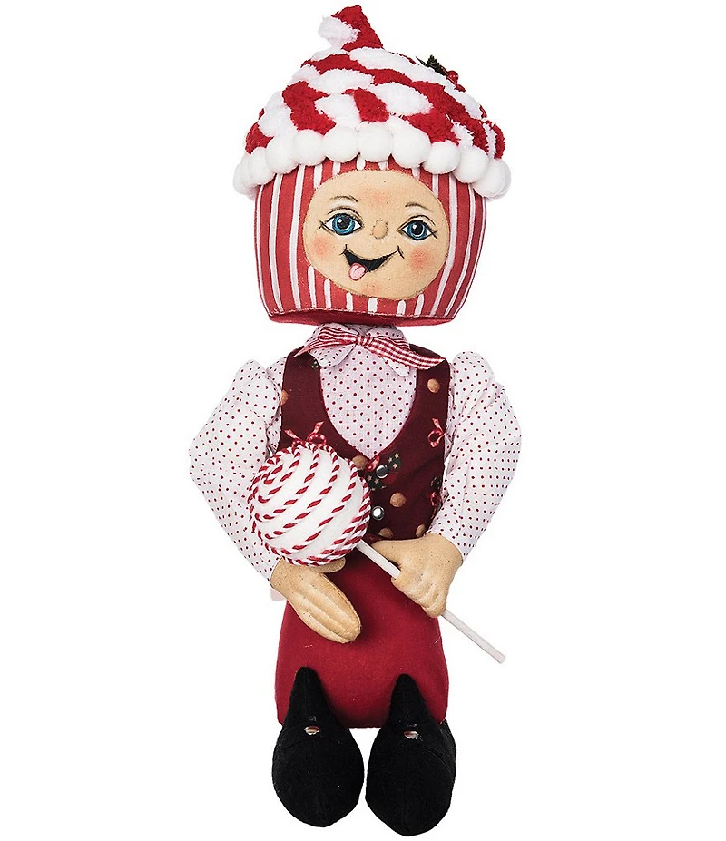 Joe Spencer's Gathered Traditions Peppermint Paul Figurine