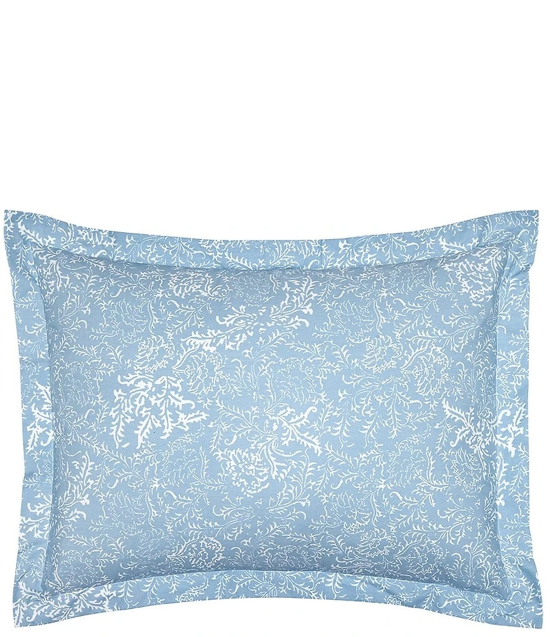 John Robshaw Organic Long Staple Cotton Percale Avni Sham