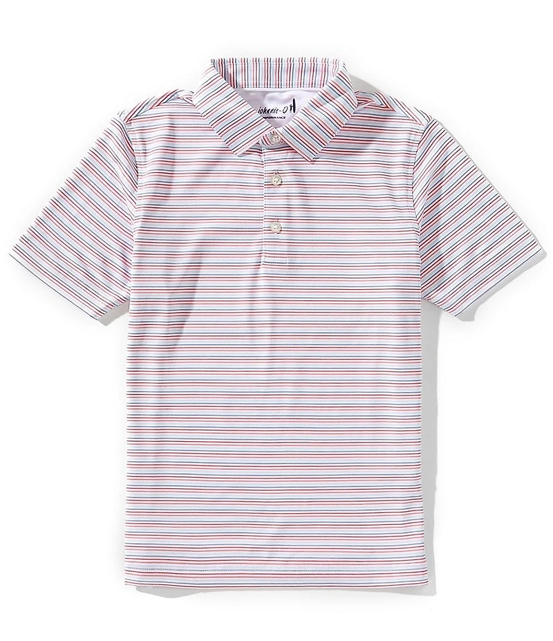 Johnnie-O Big Boys Kamdon Stripe Polo Shirt