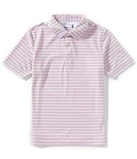 Johnnie-O Big Boys Kamdon Stripe Polo Shirt