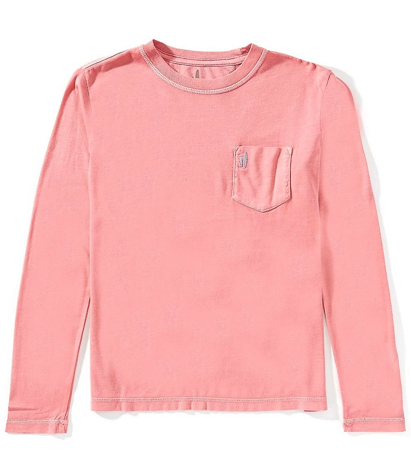 Johnnie-O Big Boys Brennan Long Sleeve Crew Neck T-Shirt
