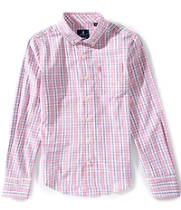 Johnnie-O Big Boys Tinsley Plaid Woven Sportshirt