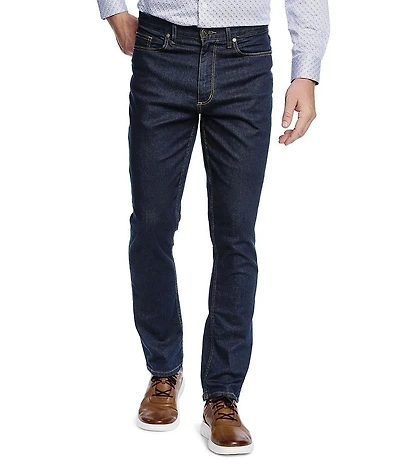 Johnston & Murphy 5-Pocket Stretch Denim Jeans