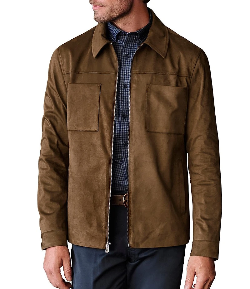 Johnston & Murphy Bardwell Full Zip Shirt Jacket