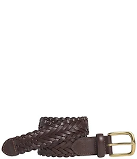 Johnston & Murphy Boys' Woven Leather Belt