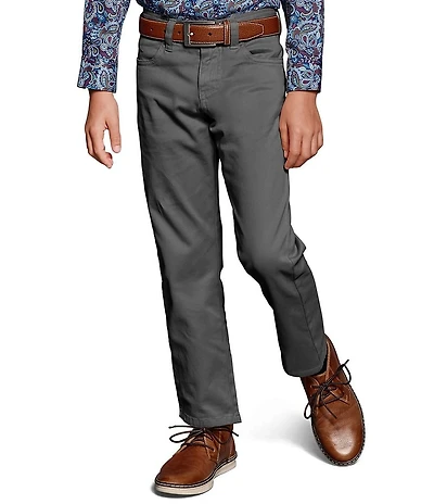 Johnston & Murphy Little/Big Boys 4-16 Five-Pocket Pants