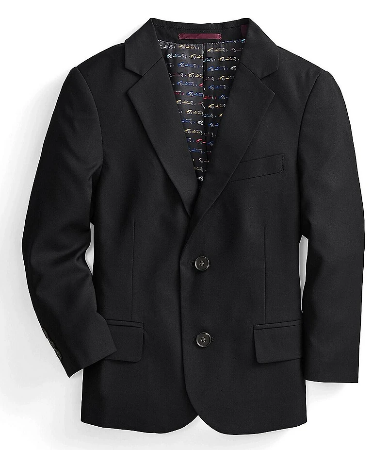 Johnston & Murphy Little/Big Boys 4-16 Long Sleeve Notch Lapel Pocketed Woven Blazer
