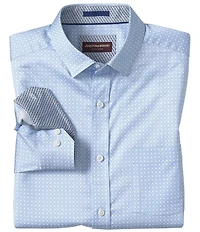 Johnston & Murphy Logan Printed Long-Sleeve Woven Shirt