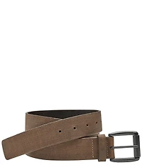 Johnston & Murphy Men's Scored Roller Buckle Belt
