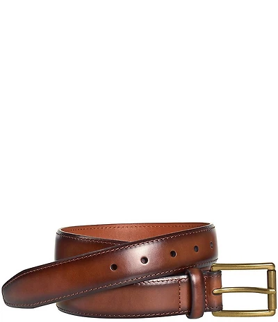 Johnston & Murphy Men's Shadow-Edged Belt