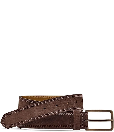 Johnston & Murphy Men's Suede Belt