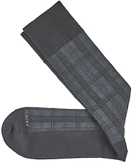 Johnston & Murphy Men's Window Pane Dress Sock