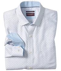 Johnston & Murphy Ovation Diamond Print Non-Iron Long Sleeve Woven Shirt