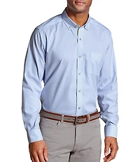 Johnston & Murphy Ovation Non-Iron Oxford Stripe Long Sleeve Woven Shirt