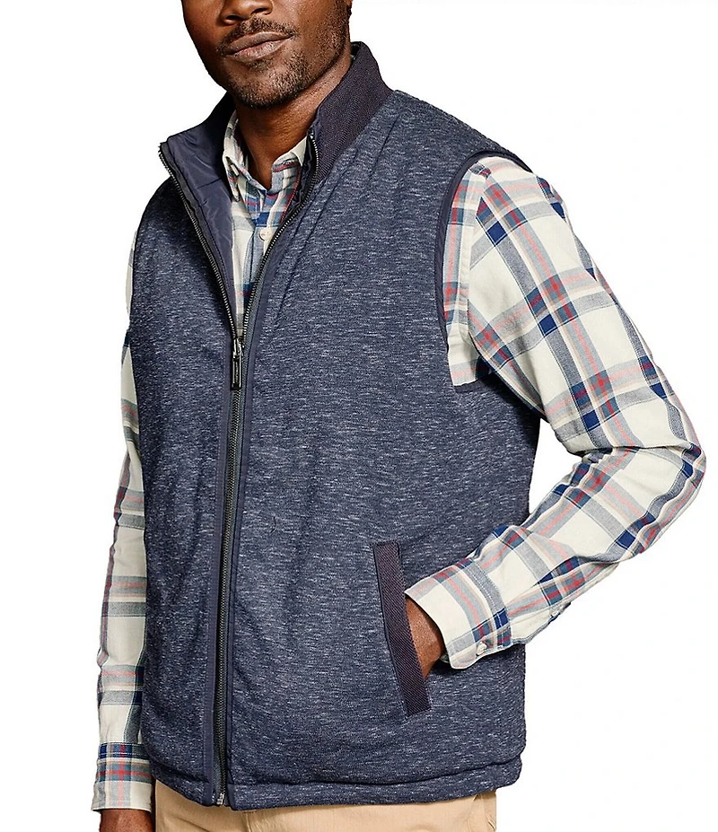 Johnston & Murphy Reversible Quilted Vest