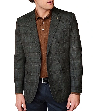 Johnston & Murphy Townsend Medium Plaid Dress Blazer