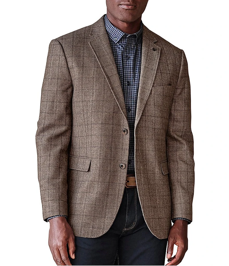 Johnston & Murphy Townsend Plaid Dress Blazer