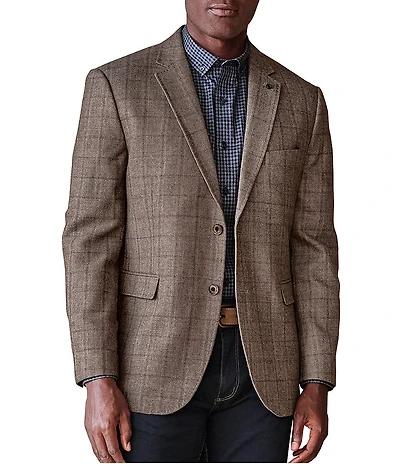 Johnston & Murphy Townsend Plaid Dress Blazer