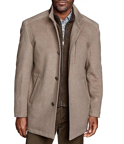Johnston & Murphy Upton Luxe Cashmere Car Coat