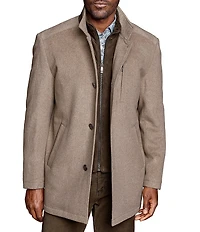 Johnston & Murphy Upton Luxe Cashmere Car Coat