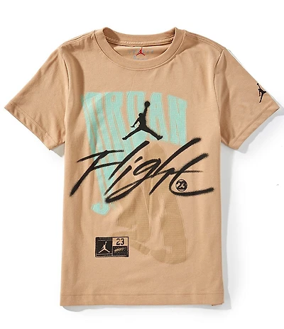 Jordan Big Boys Short-Sleeve Fadeaway Flight T-Shirt