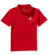 Jordan Big Boys Short Sleeve Jumpman Air Pique Polo Shirt