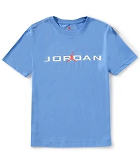 Jordan Big Boys Short Sleeve Logo T-Shirt