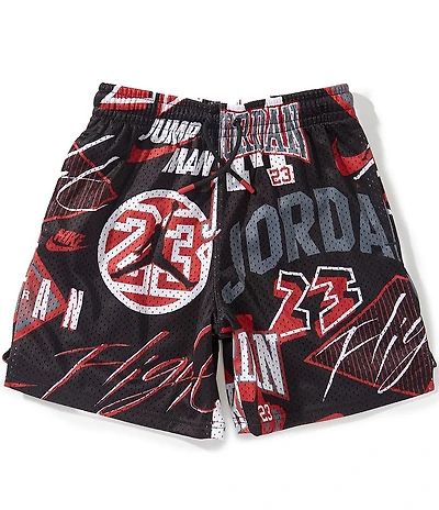 Jordan Big Boys Allover Print Dynasty Shorts