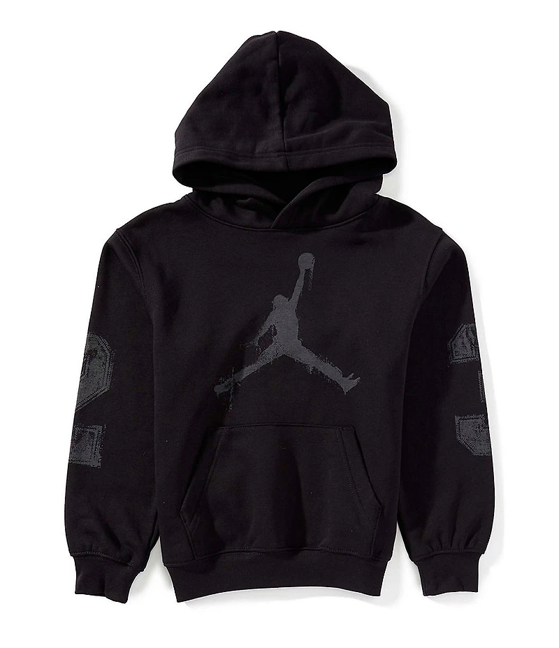 Jordan Big Boys Long Sleeve MVP HBR JM Fleece Hoodie