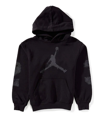 Jordan Big Boys Long Sleeve MVP HBR JM Fleece Hoodie