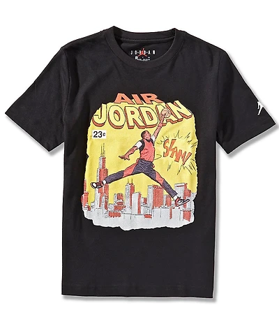 Jordan Big Boys Short-Sleeve Comic Slam T-Shirt